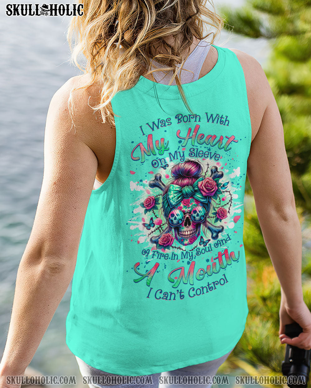 BLISSCORNERS IT'S GOING TO BE ONE OF THOSE DAYS MESSY BUN ALL OVER PRINT