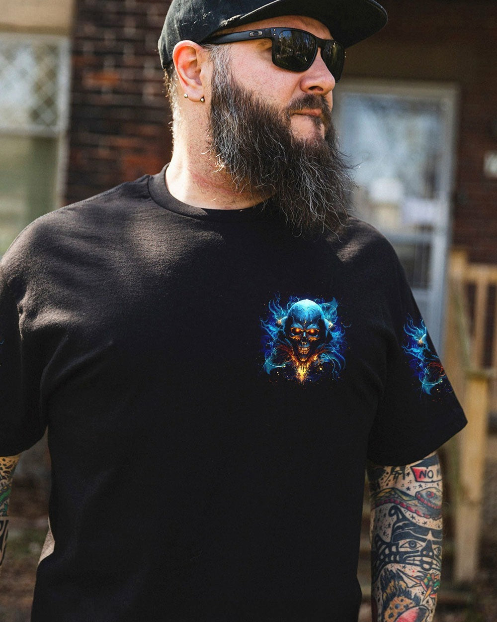 BLISSCORNERS WARNING I'M AN A SKULL REAPER ALL OVER PRINT