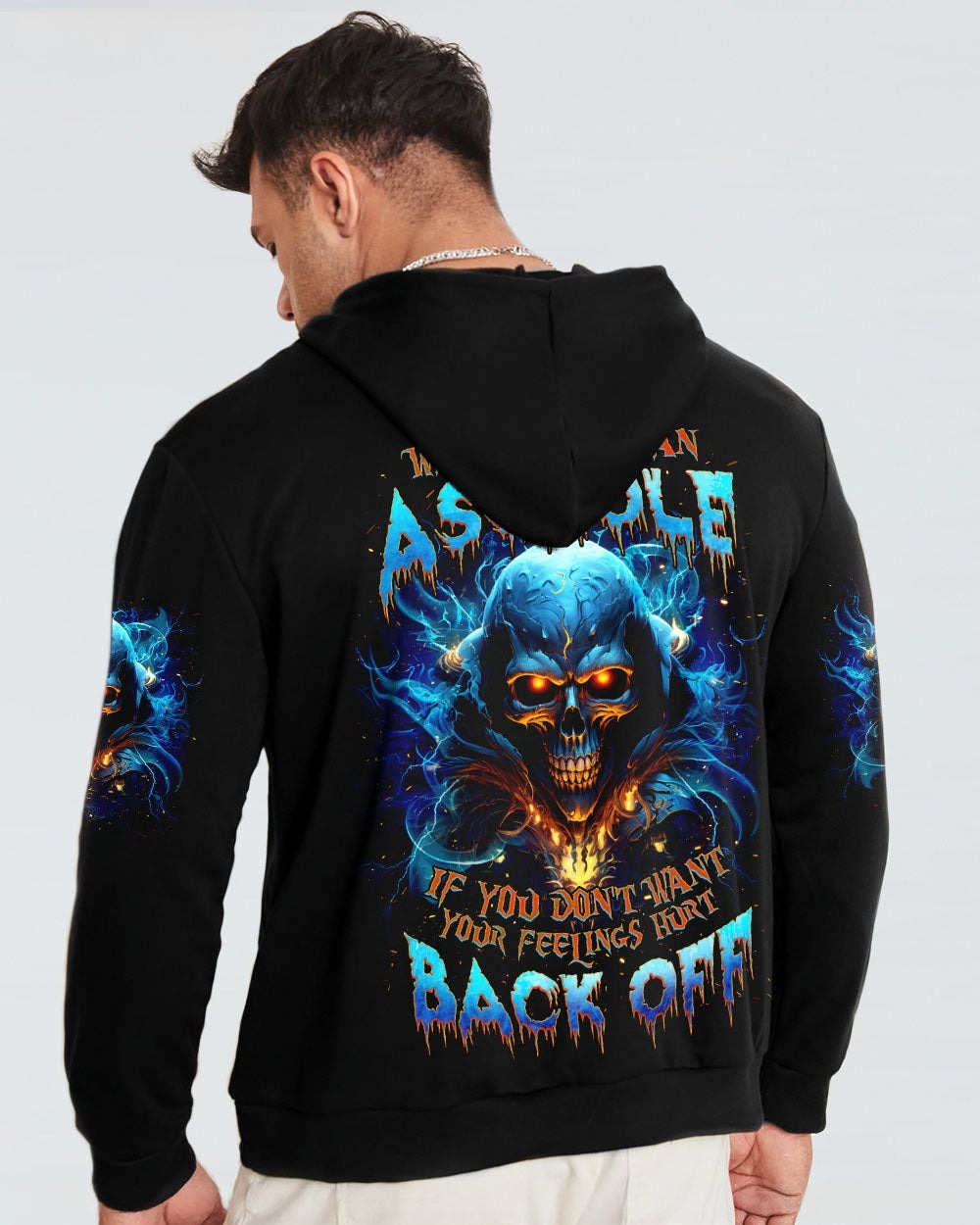 BLISSCORNERS WARNING I'M AN A SKULL REAPER ALL OVER PRINT