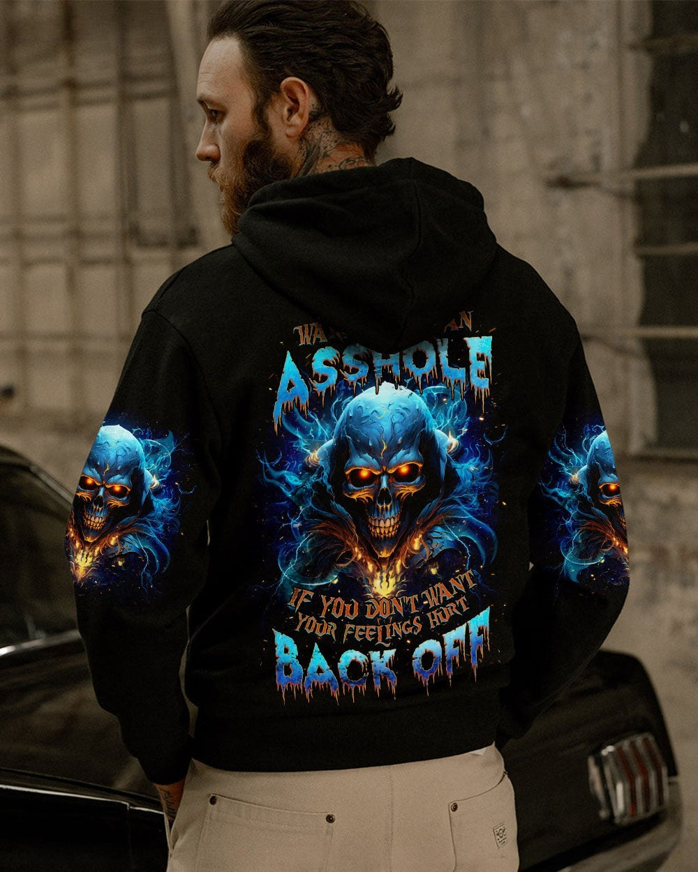 BLISSCORNERS WARNING I'M AN A SKULL REAPER ALL OVER PRINT