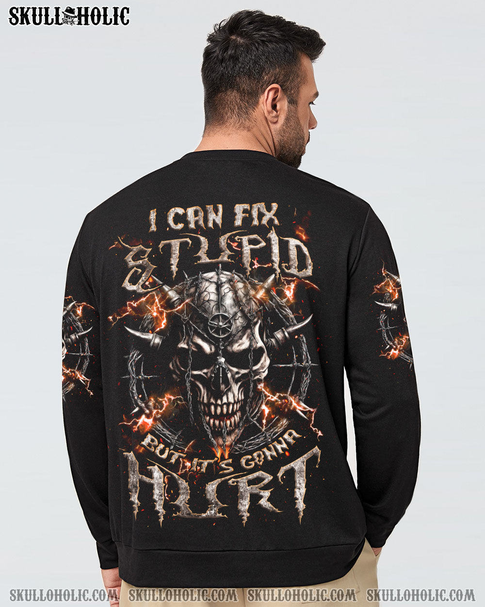 BLISSCORNERS I CAN FIX STUPID BUT IT'S GONNA HURT ALL OVER PRINT