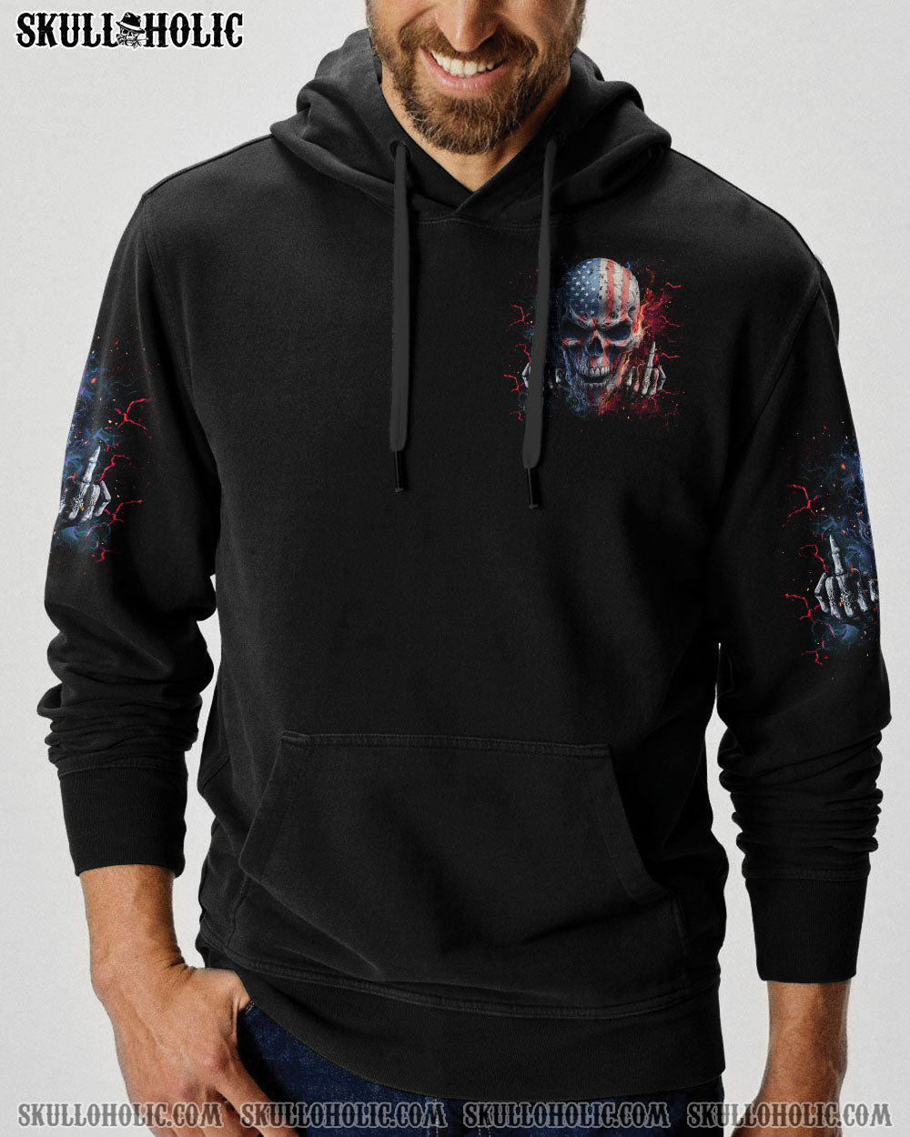 BLISSCORNERS WARNING I'M AN A SKULL ALL OVER PRINT -  TLNZ3105251