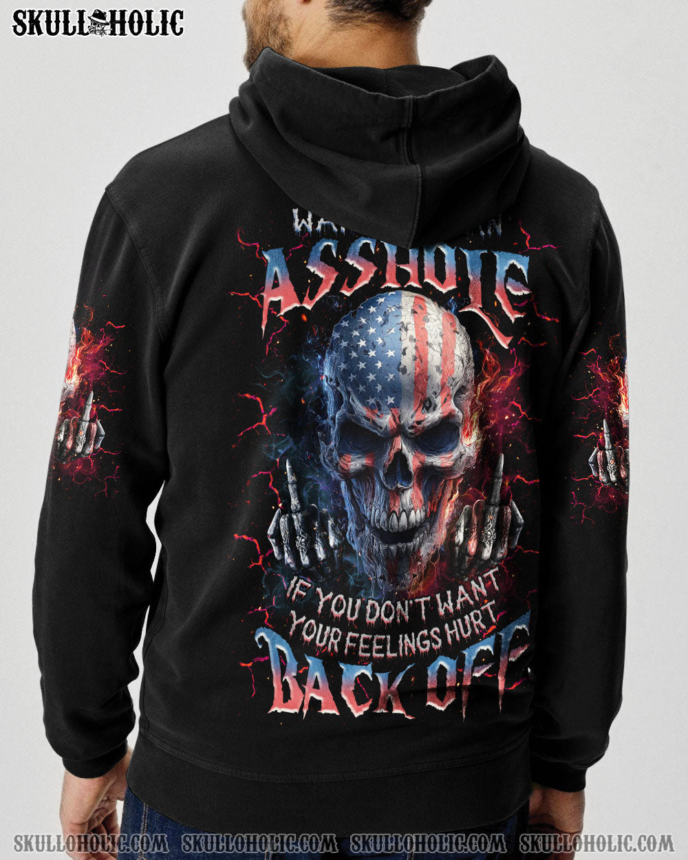 BLISSCORNERS WARNING I'M AN A SKULL ALL OVER PRINT -  TLNZ3105251