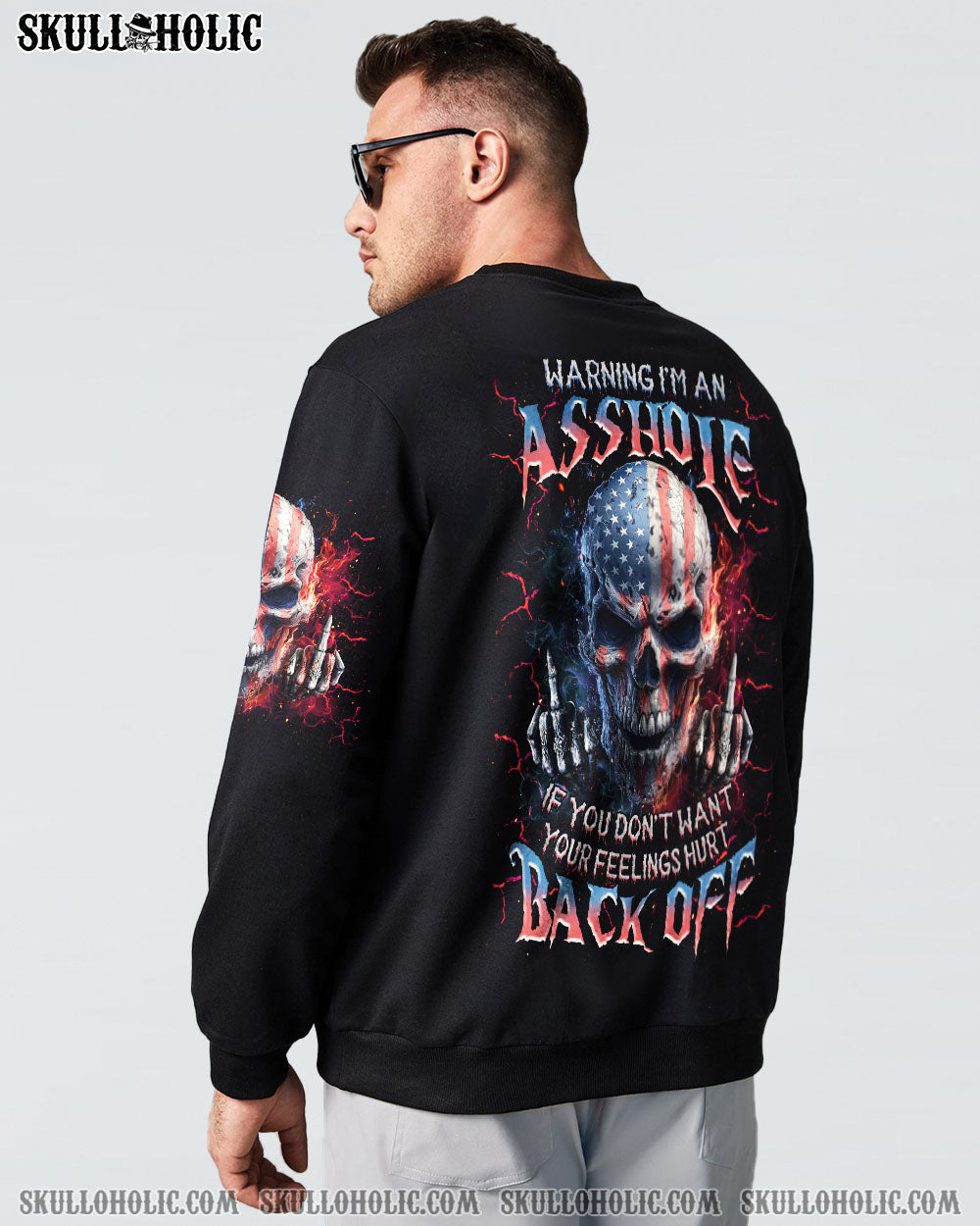 BLISSCORNERS WARNING I'M AN A SKULL ALL OVER PRINT -  TLNZ3105251