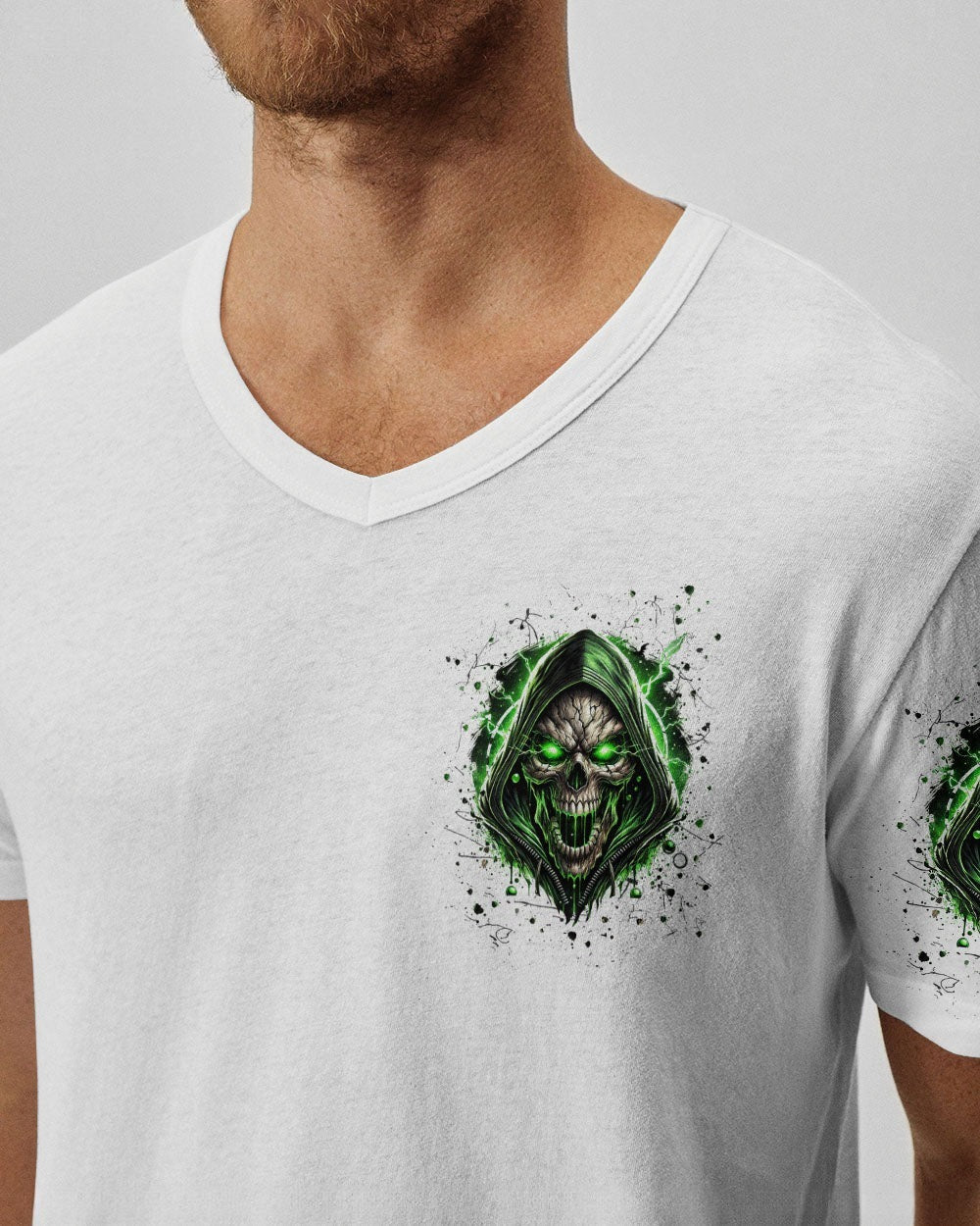 BLISSCORNERS I'M NOT ANTI-SOCIAL MAD SKULL REAPER ALL OVER PRINT