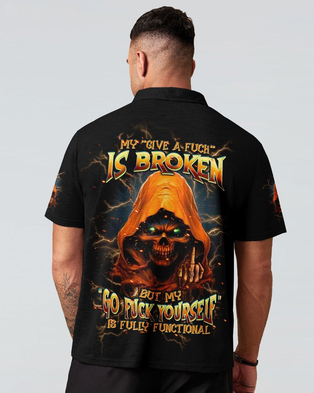 BLISSCORNERS MY GIVE A F IS BROKEN REAPER ALL OVER PRINT