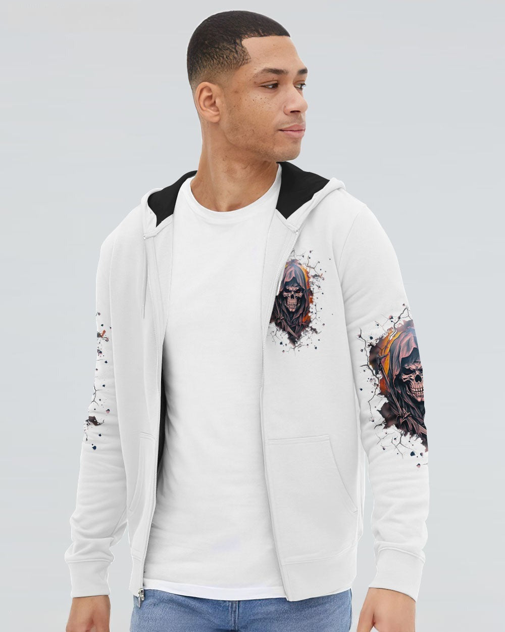 BLISSCORNERS NOT EVERYONE LIKES ME SKULL REAPER ALL OVER PRINT