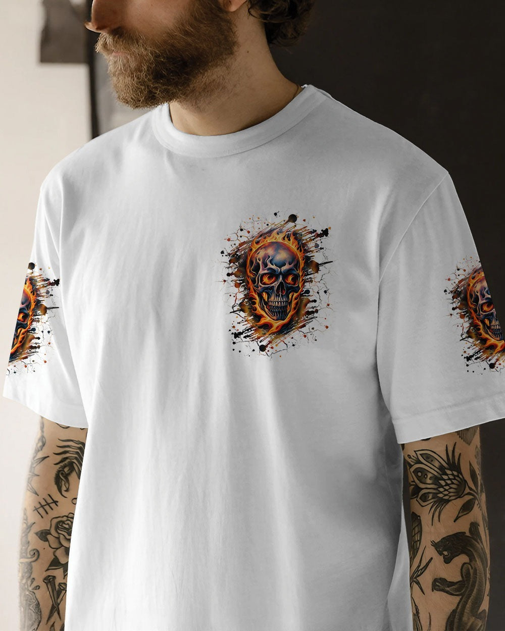 BLISSCORNERS SOMETIMES EVEN THE DEVIL ALL OVER PRINT