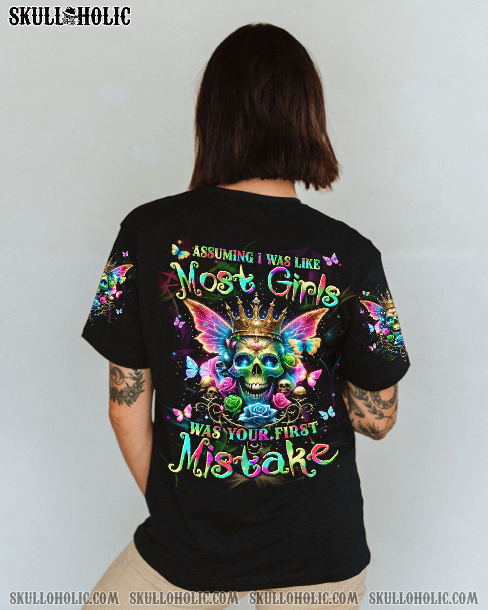 BLISSCORNERS YOUR FIRST MISTAKE SKULL ALL OVER PRINT