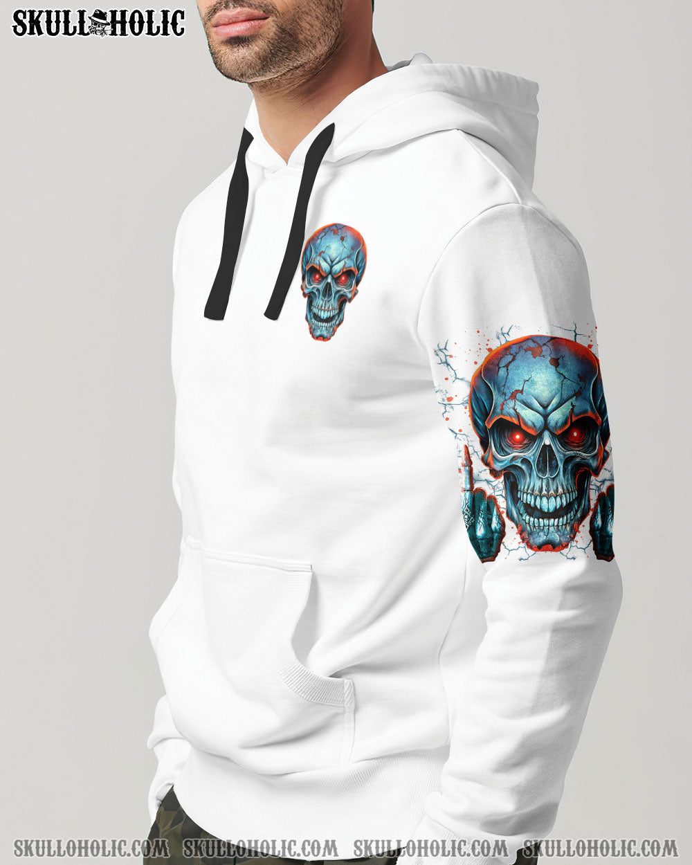 BLISSCORNERS WARNING I'M AN A SKULL ALL OVER PRINT -  TLTR0206251