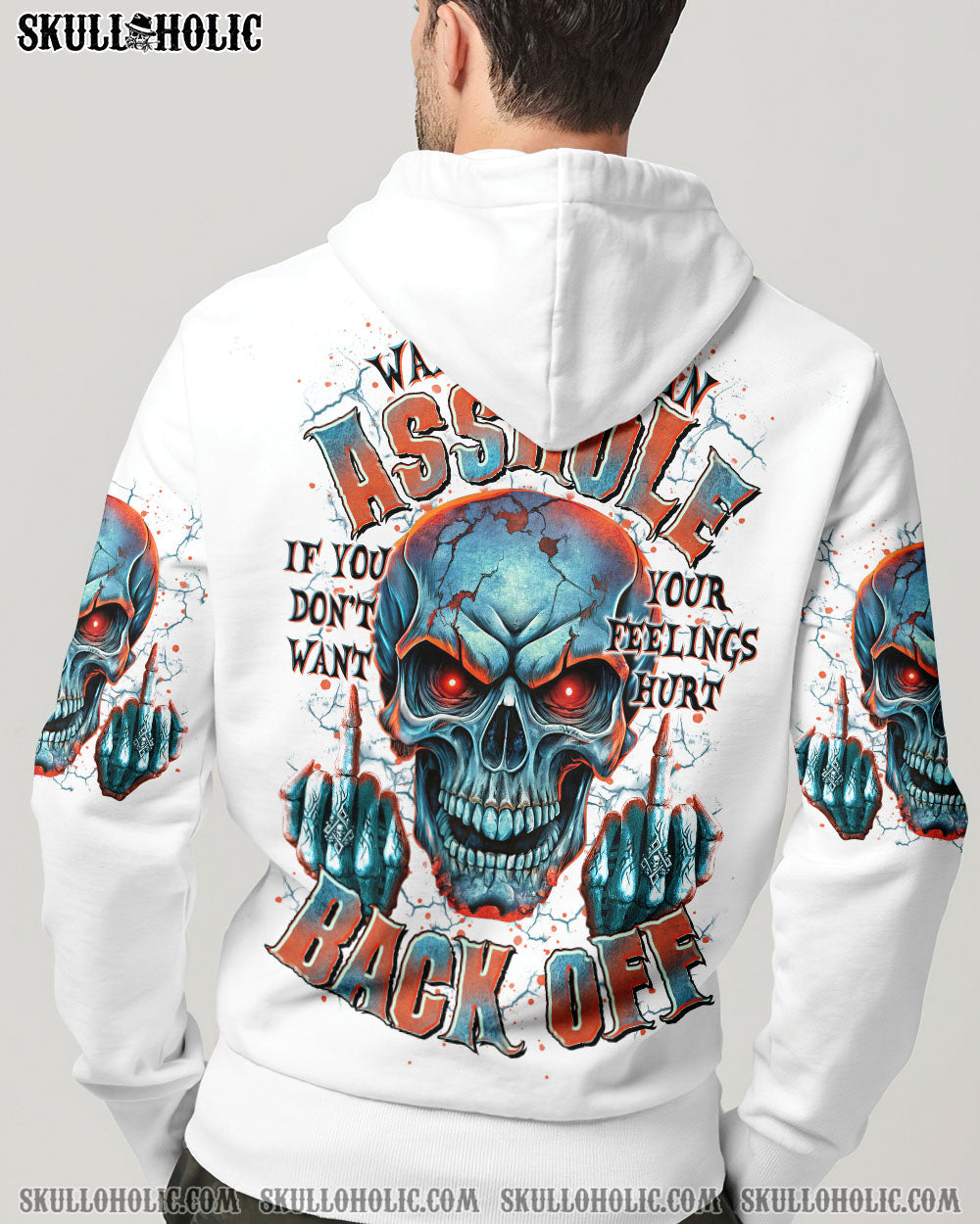 BLISSCORNERS WARNING I'M AN A SKULL ALL OVER PRINT -  TLTR0206251