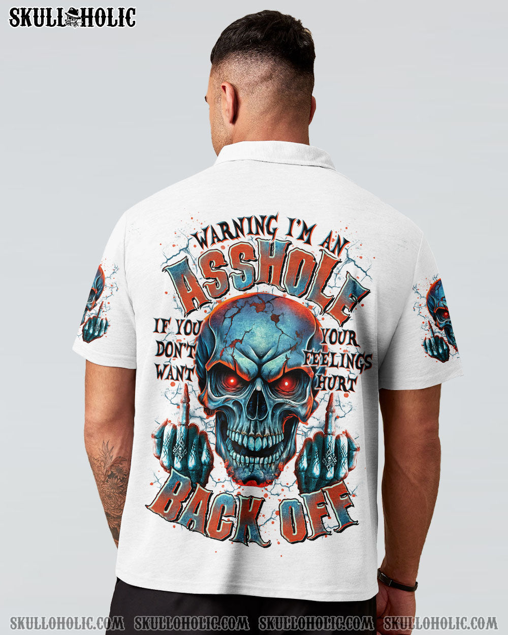 BLISSCORNERS WARNING I'M AN A SKULL ALL OVER PRINT -  TLTR0206251