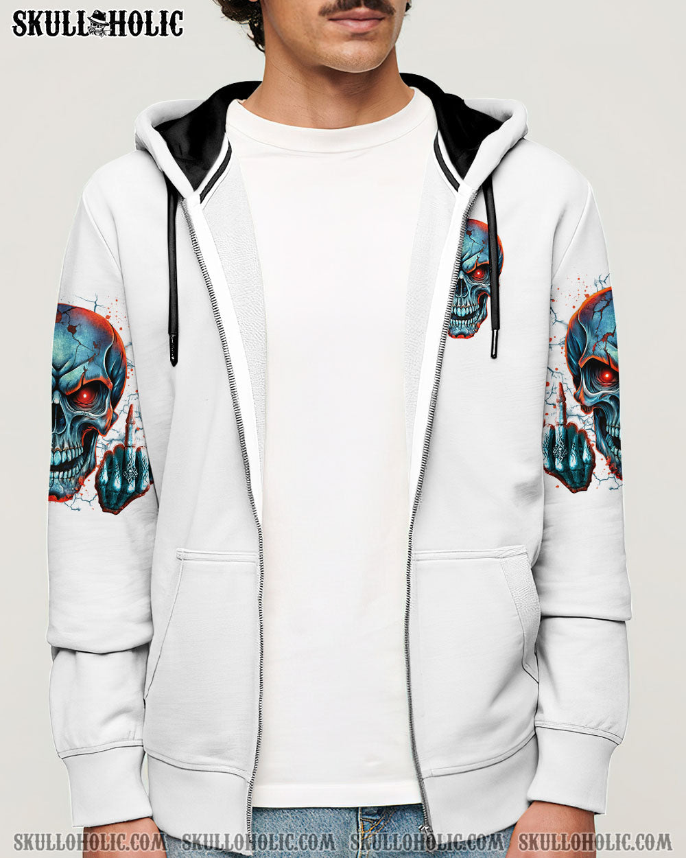 BLISSCORNERS WARNING I'M AN A SKULL ALL OVER PRINT -  TLTR0206251
