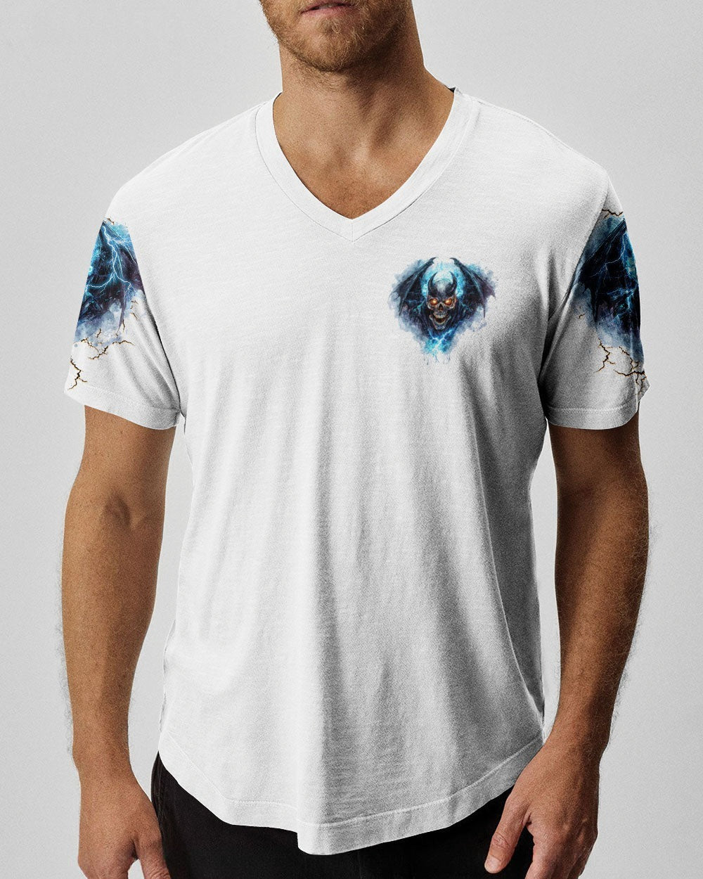 BLISSCORNERS YOUR DEMONS HIDE UNDER YOUR BED SKULL ALL OVER PRINT