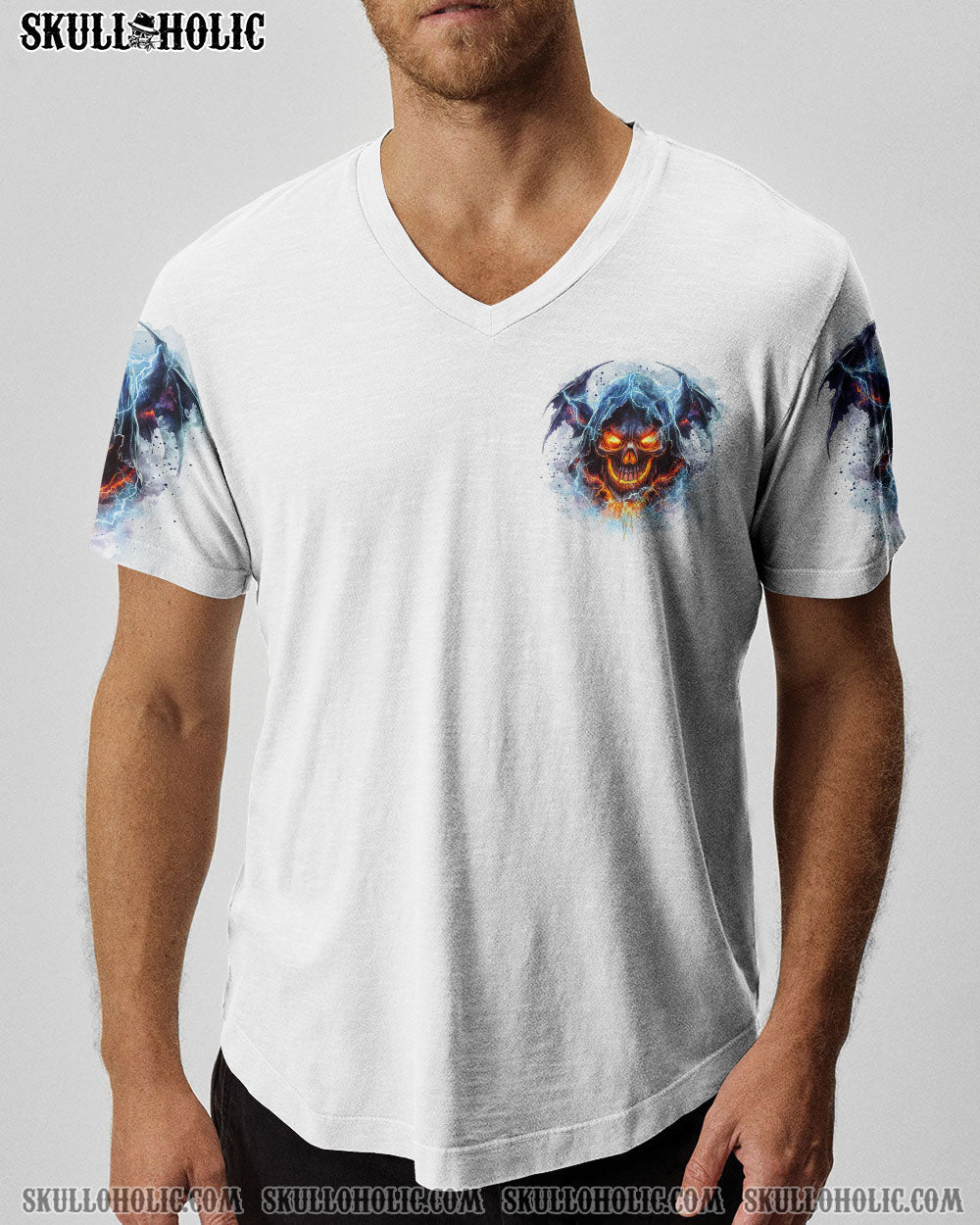 BLISSCORNERS ONE DAY I'M GONNA JUST SAY SKULL ALL OVER PRINT