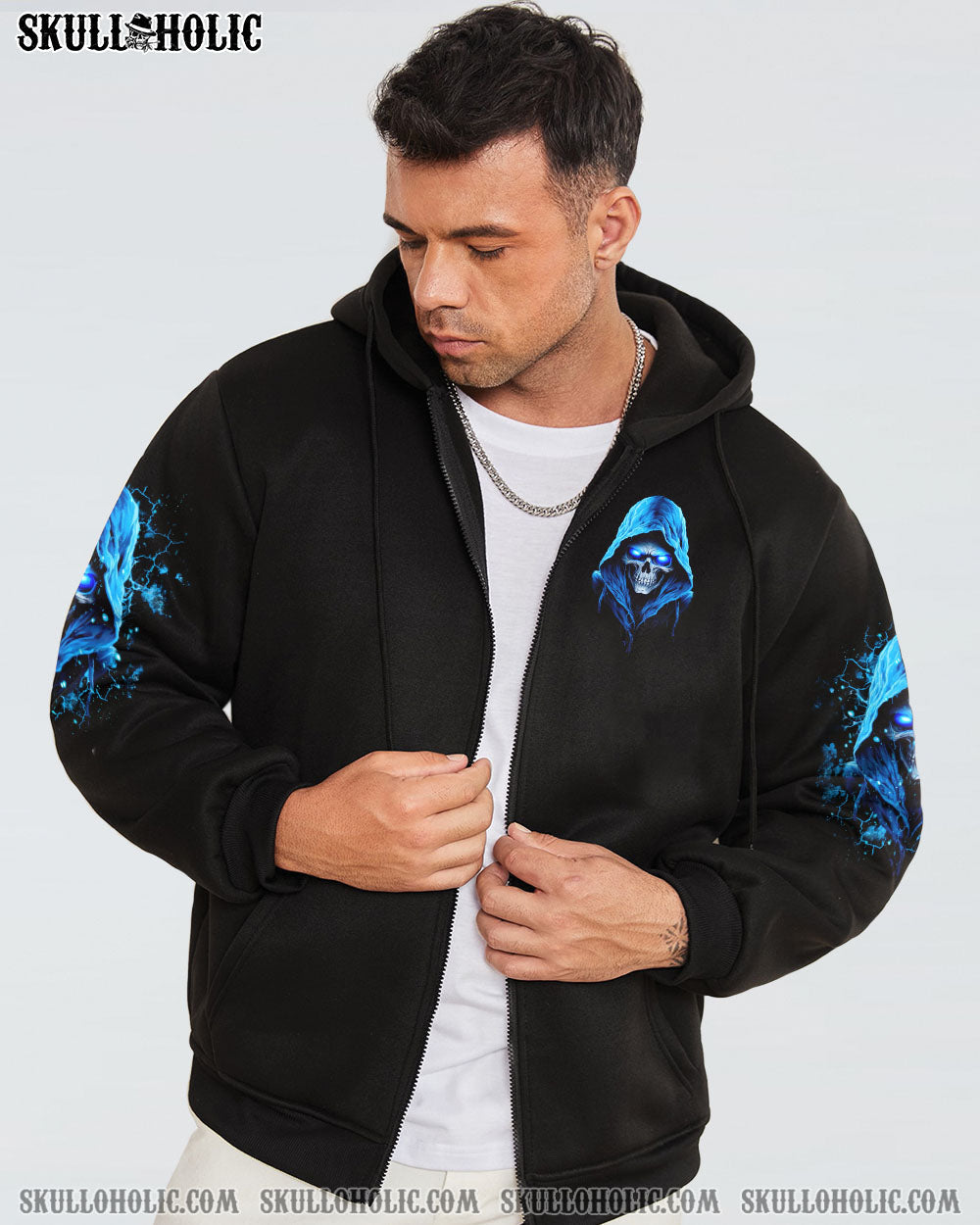BLISSCORNERS NOT EVERYONE LIKES ME SKULL REAPER ALL OVER PRINT