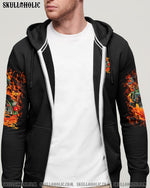 BLISSCORNERS BIKERS SMILE BACK SKULL BIKER ALL OVER PRINT