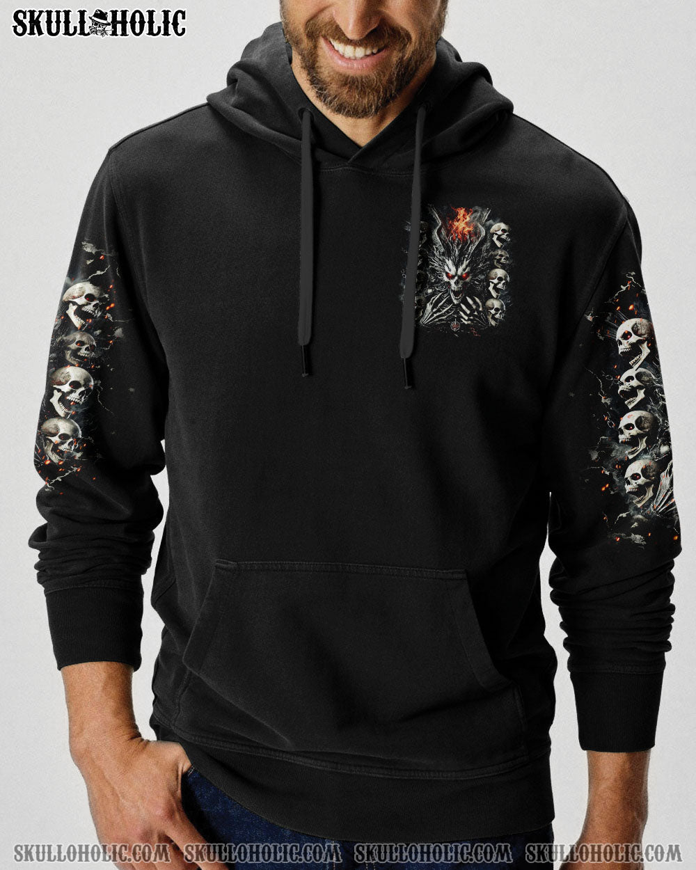 BLISSCORNERS TREAD CAREFULLY MUTHAFUKA SKULL ALL OVER PRINT