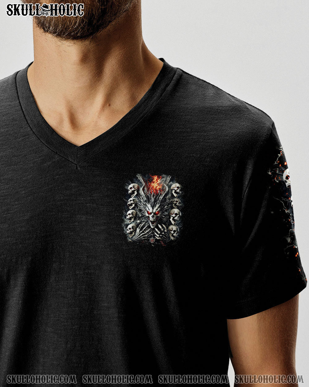 BLISSCORNERS TREAD CAREFULLY MUTHAFUKA SKULL ALL OVER PRINT