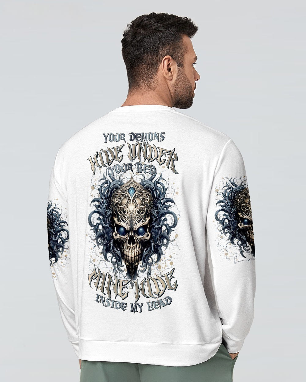 BLISSCORNERS YOUR DEMONS HIDE UNDER YOUR BED ALL OVER PRINT