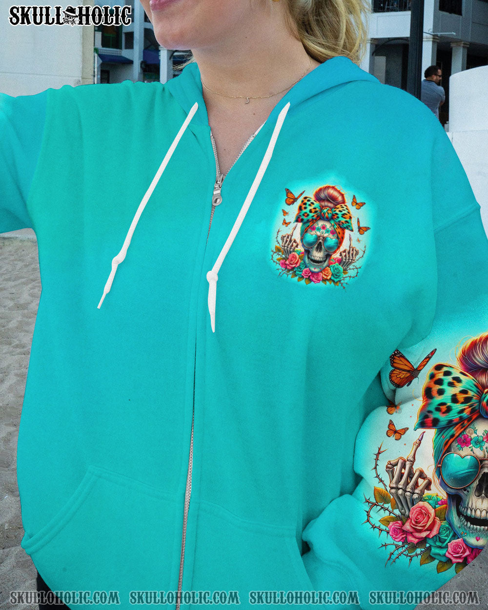 BLISSCORNERS MOTHERHOOD MESSY BUN ALL OVER PRINT