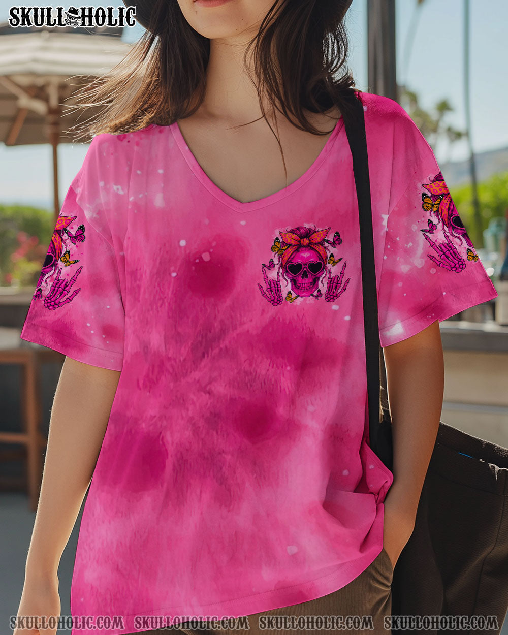 BLISSCORNERS DON'T TRY TO FIGURE ME OUT MESSY BUN ALL OVER PRINT