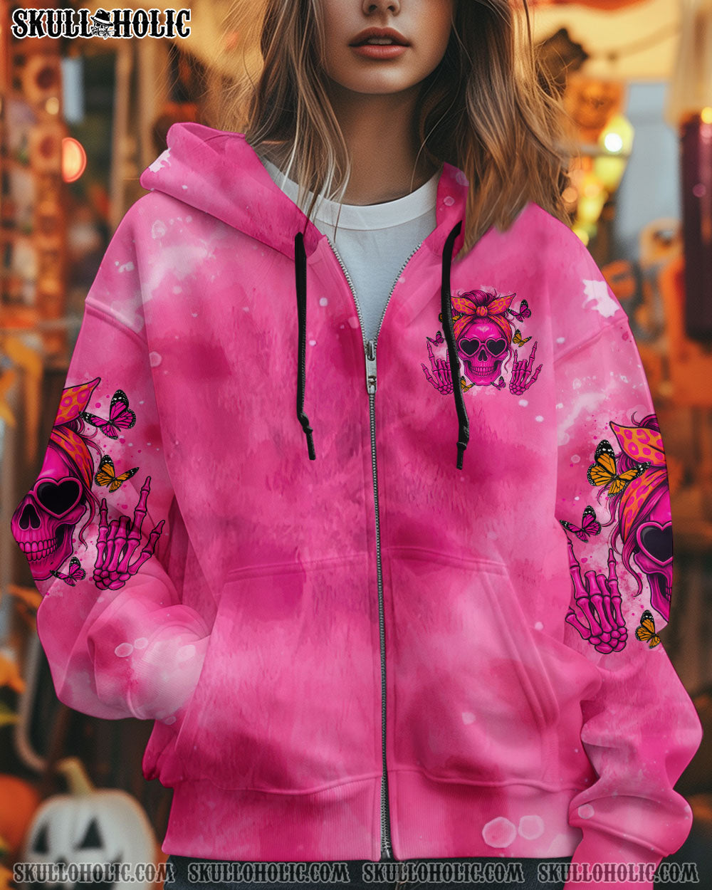 BLISSCORNERS DON'T TRY TO FIGURE ME OUT MESSY BUN ALL OVER PRINT