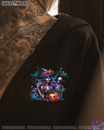 BLISSCORNERS A WEE BIT WICKED SKELETON LADY HALLOWEEN ALL OVER PRINT
