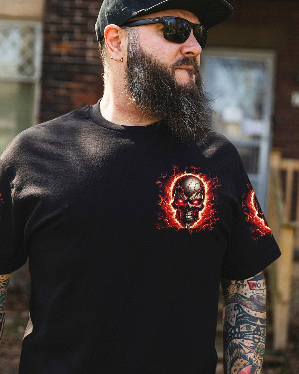 BLISSCORNERS MY GIVE A F IS BROKEN SKULL ALL OVER PRINT
