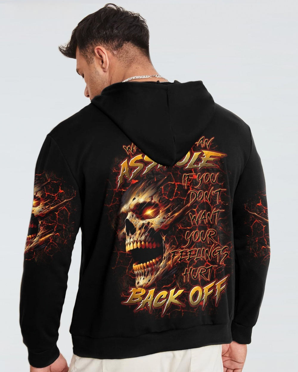BLISSCORNERS WARNING I'M AN A MAD SKULL ALL OVER PRINT