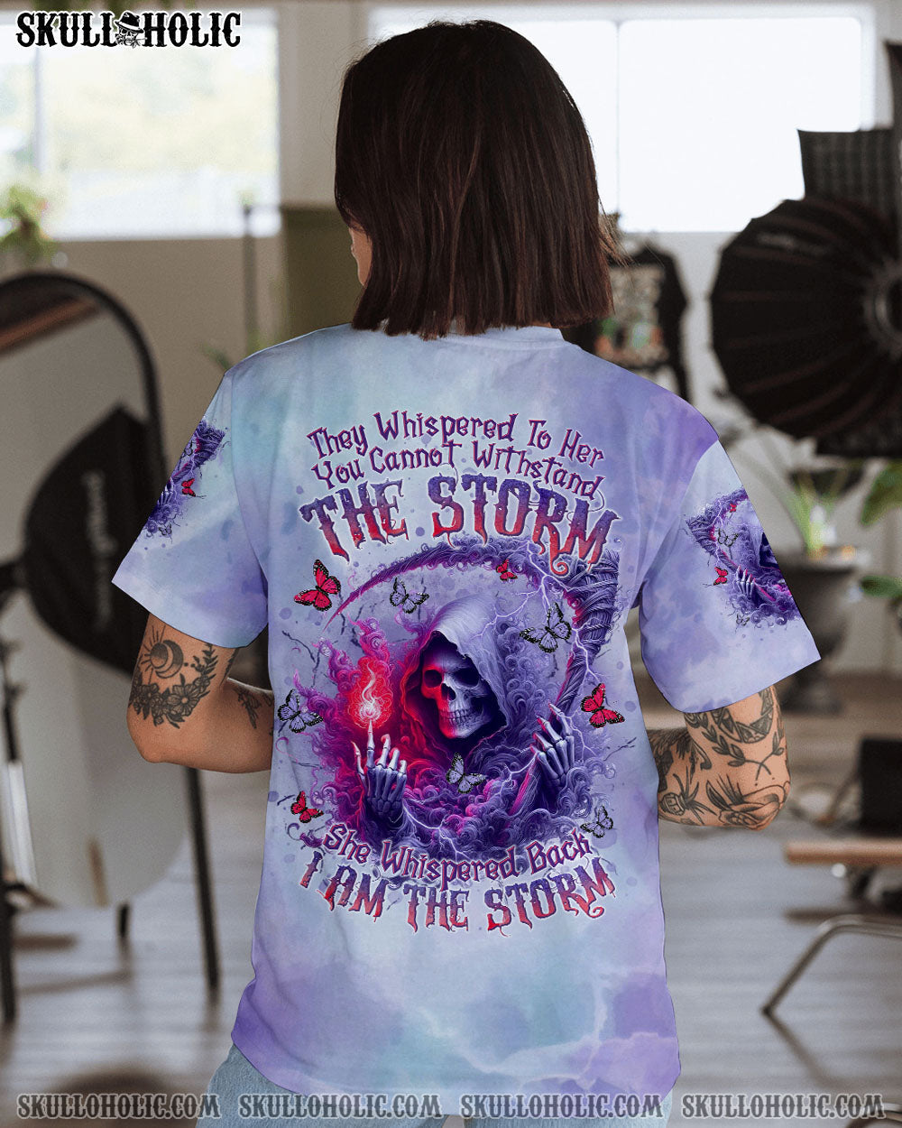 BLISSCORNERS I AM THE STORM REAPER ALL OVER PRINT