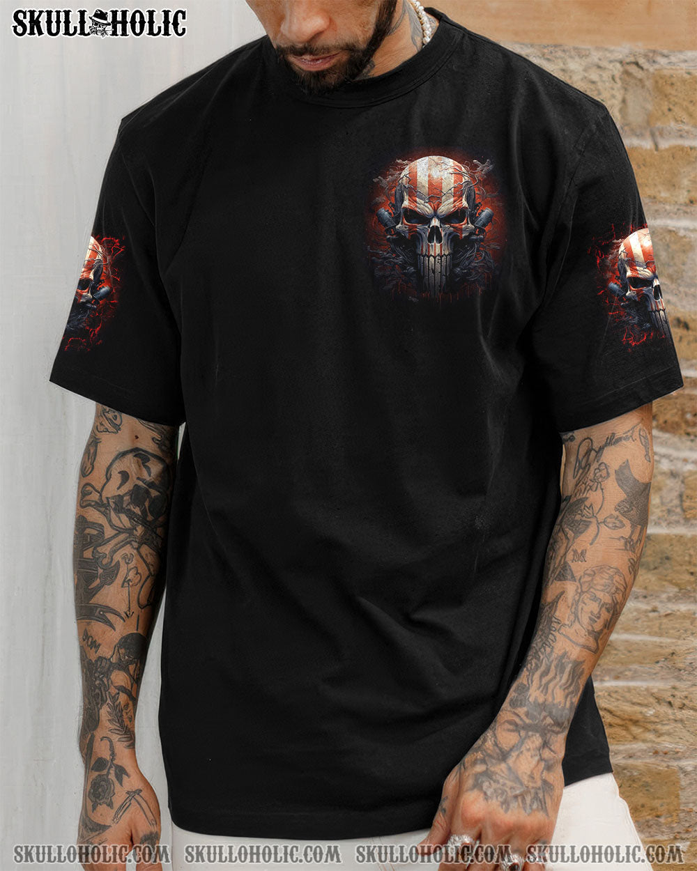 BLISSCORNERS IT'S NOT HOW CRAZY I AM SKULL ALL OVER PRINT