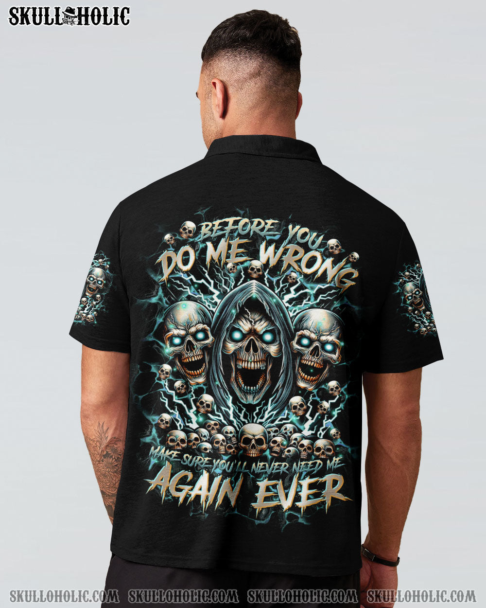 BLISSCORNERS BEFORE YOU DO ME WRONG SKULL ALL OVER PRINT