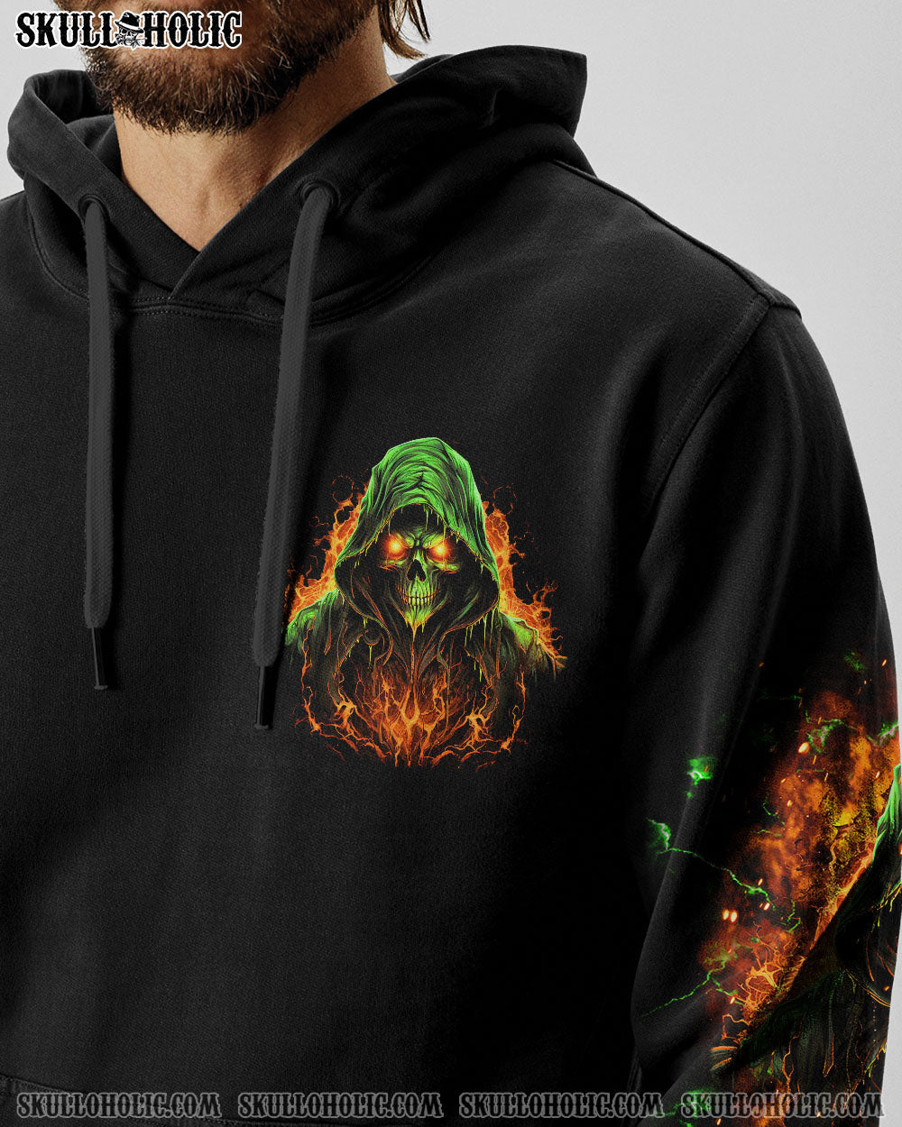 BLISSCORNERS NOT EVERYONE LIKES ME SKULL REAPER ALL OVER PRINT