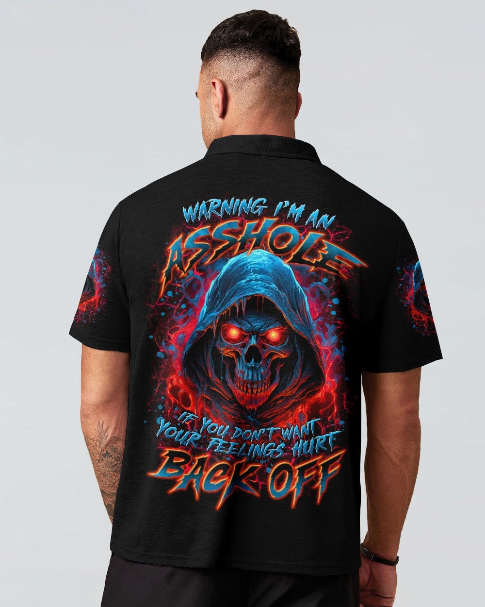 BLISSCORNERS WARNING I'M AN A SKULL ALL OVER PRINT