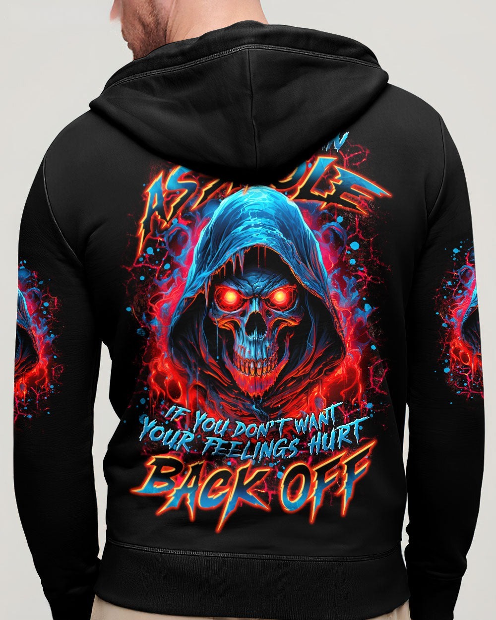 BLISSCORNERS WARNING I'M AN A SKULL ALL OVER PRINT
