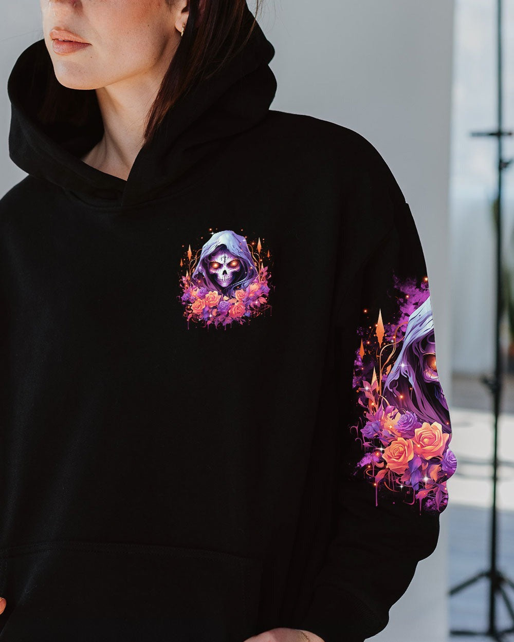BLISSCORNERS F-BOMB MOM REAPER FLOWER ALL OVER PRINT