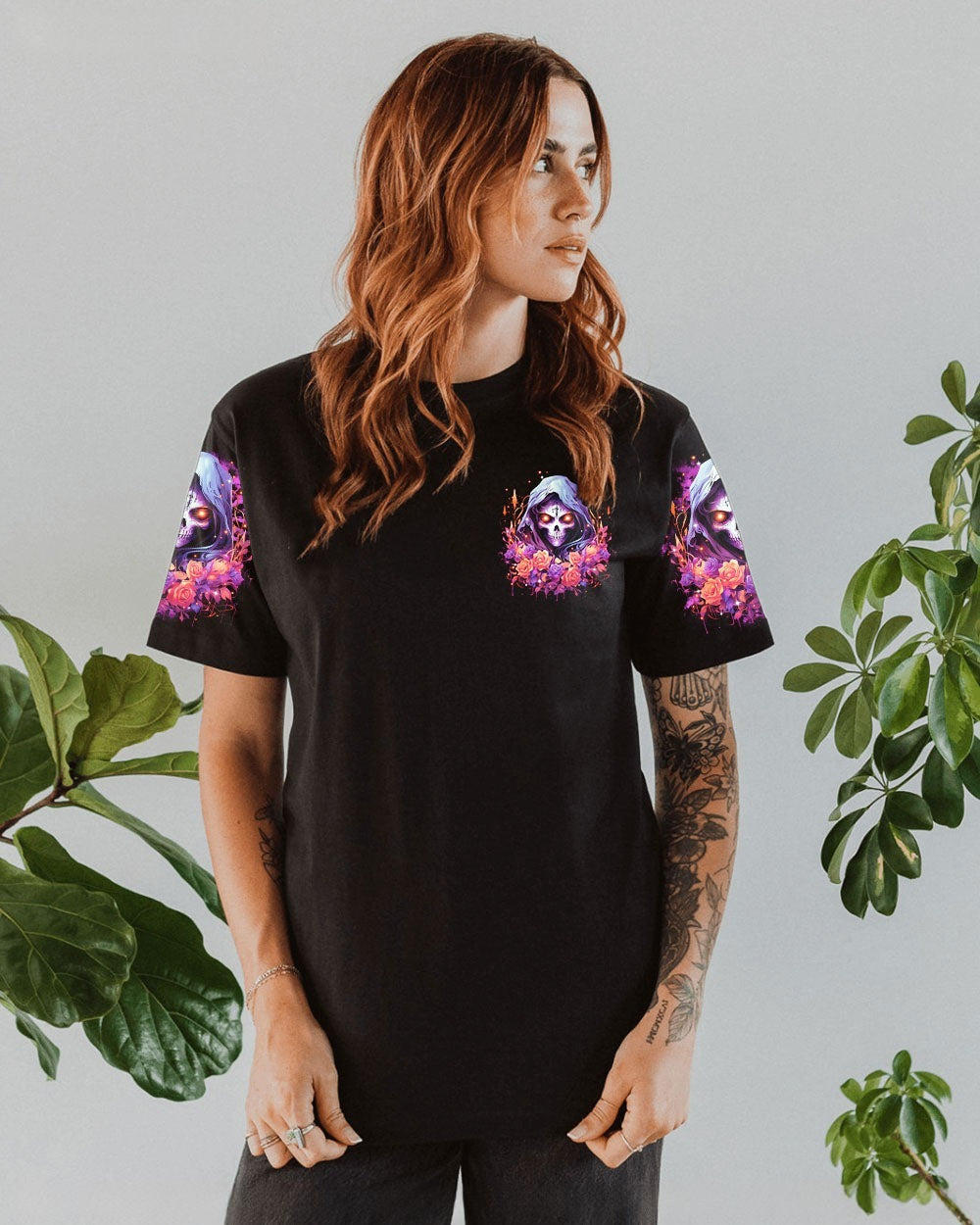 BLISSCORNERS F-BOMB MOM REAPER FLOWER ALL OVER PRINT