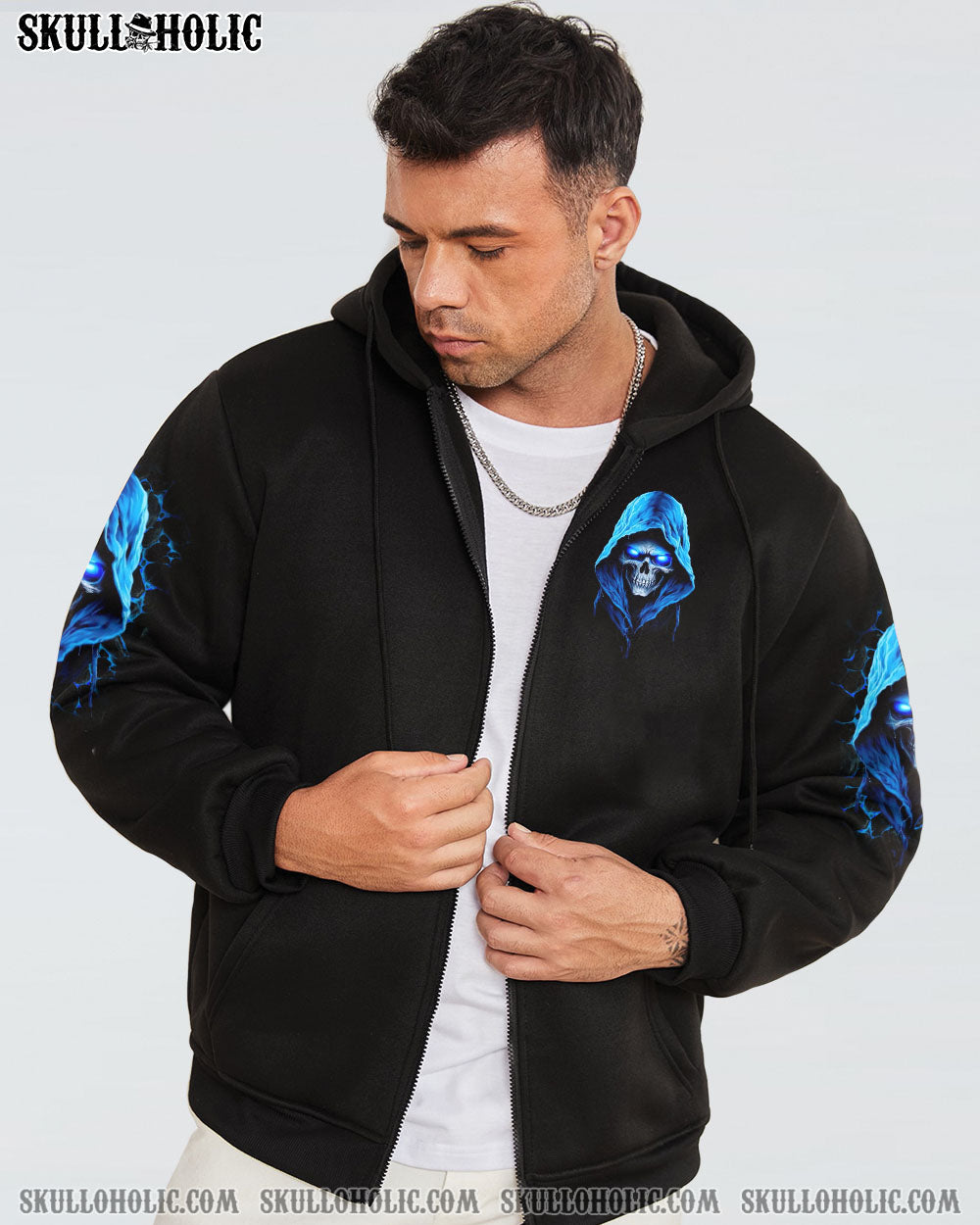BLISSCORNERS NOT EVERYONE LIKES ME SKULL REAPER ALL OVER PRINT