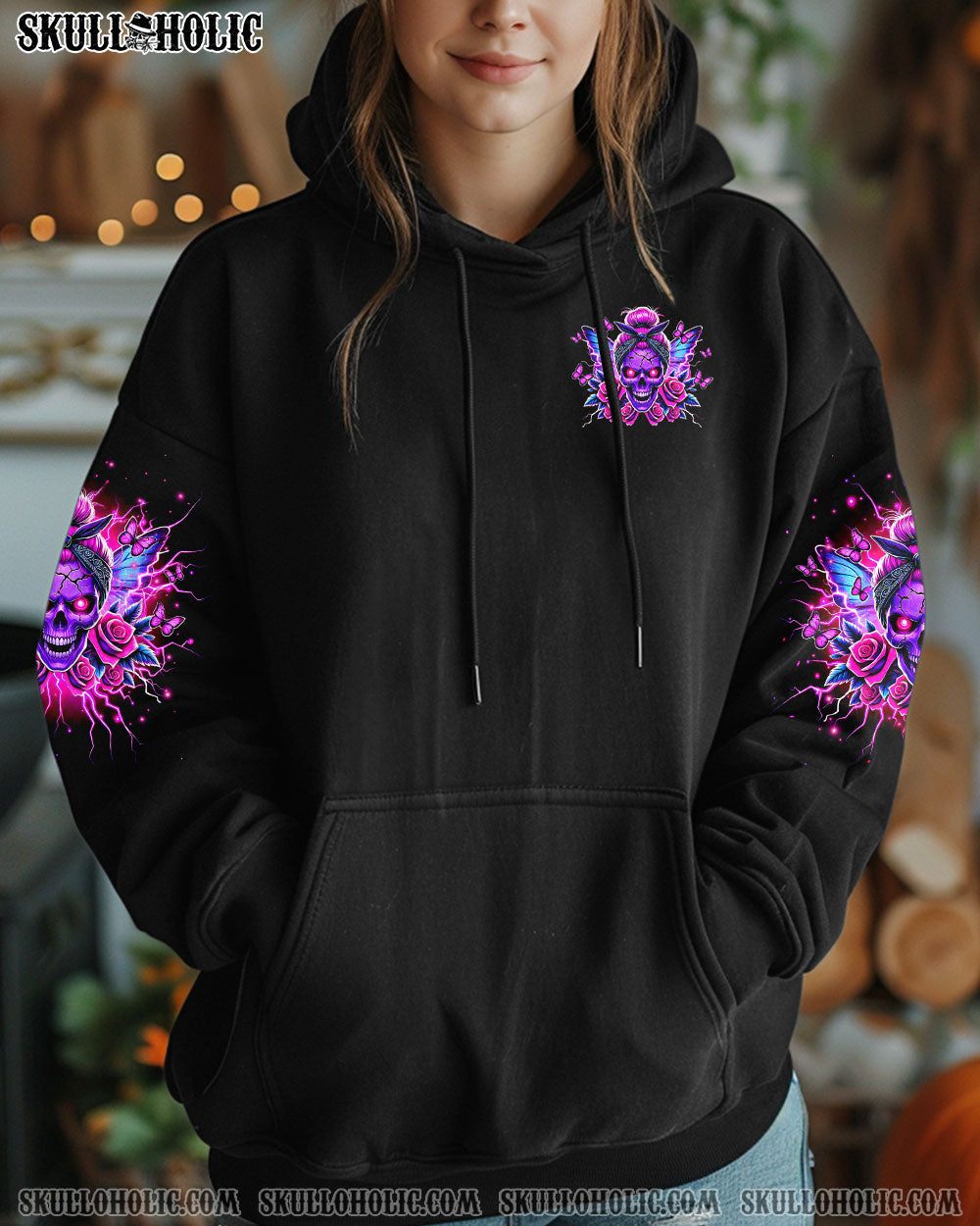 BLISSCORNERS CHAOS COORDINATOR MESSY BUN ALL OVER PRINT