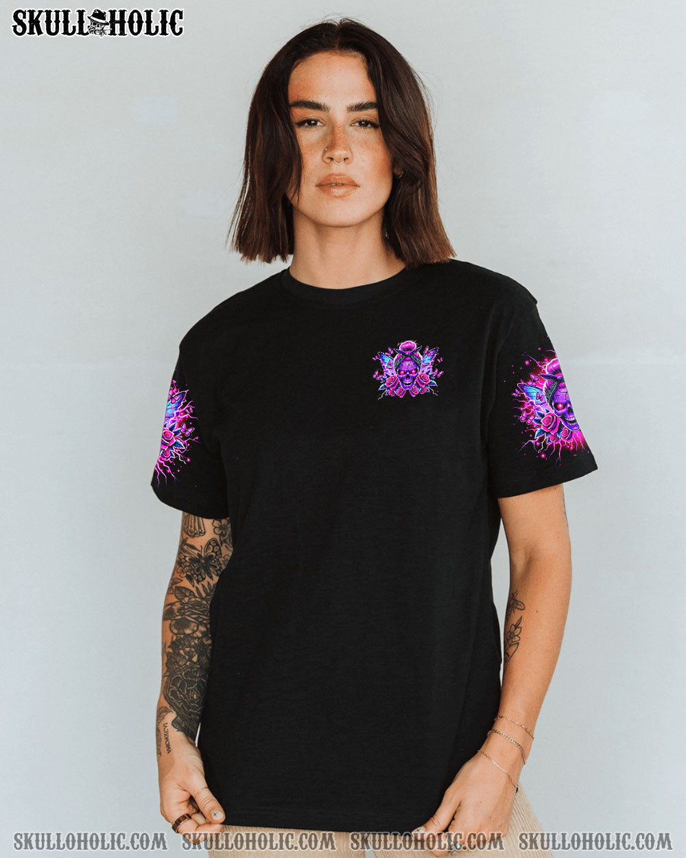 BLISSCORNERS CHAOS COORDINATOR MESSY BUN ALL OVER PRINT