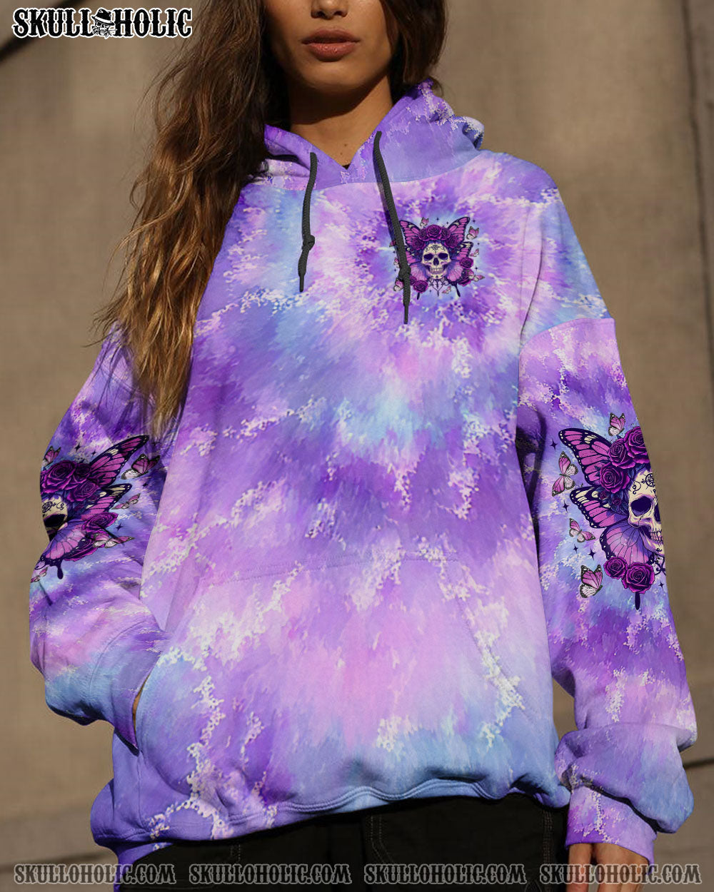 BLISSCORNERS KARMA FAIRY SKULL BUTTERFLY ALL OVER PRINT