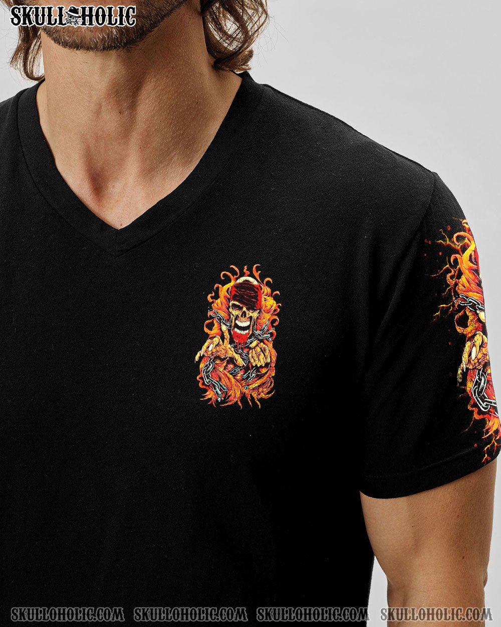 BLISSCORNERS THE CHAINS ON MY MOOD SWING SKULL ALL OVER PRINT