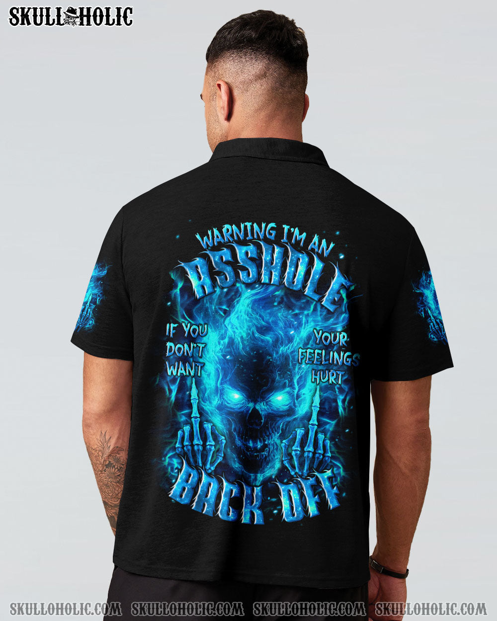 BLISSCORNERS WARNING I'M AN A SKULL ALL OVER PRINT