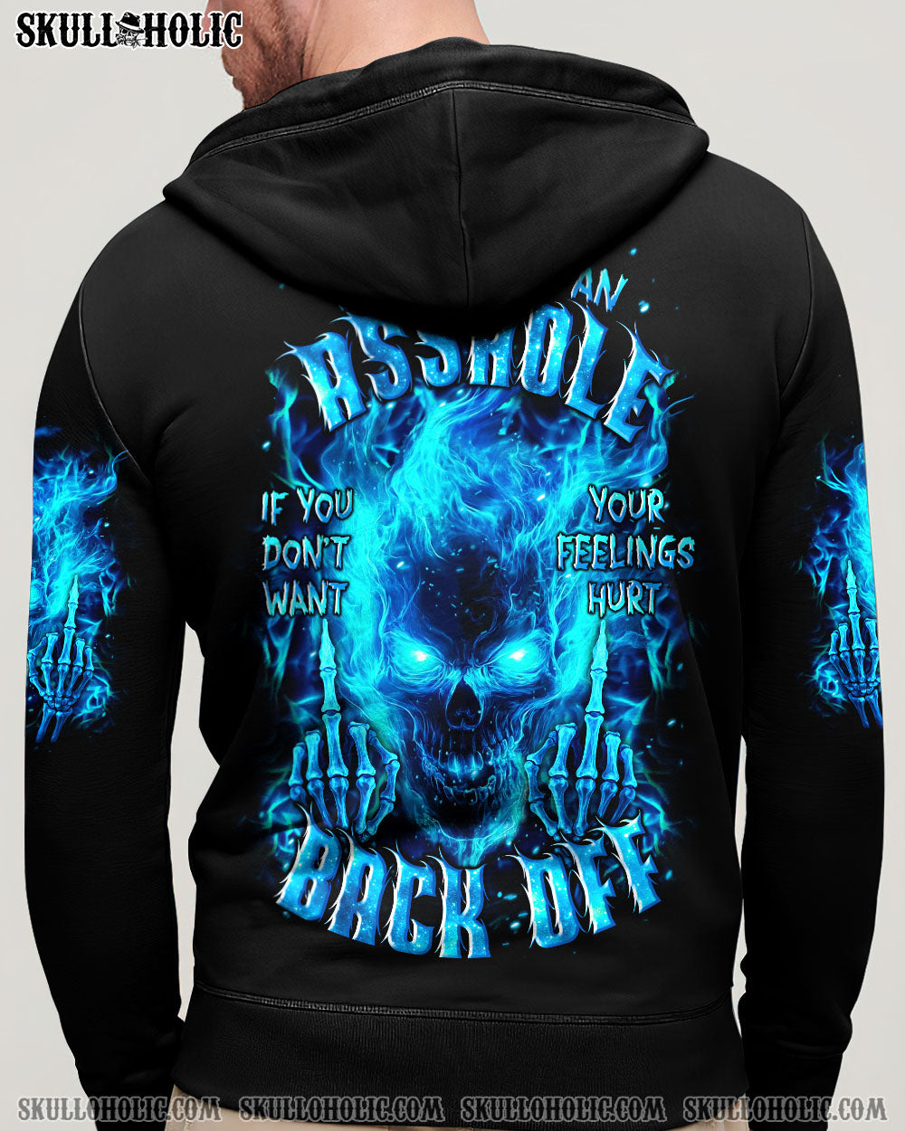 BLISSCORNERS WARNING I'M AN A SKULL ALL OVER PRINT