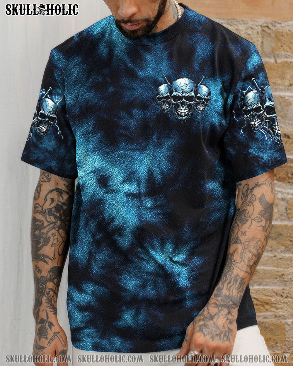 BLISSCORNERS IT'S NOT HOW CRAZY I AM TIE DYE ALL OVER PRINT
