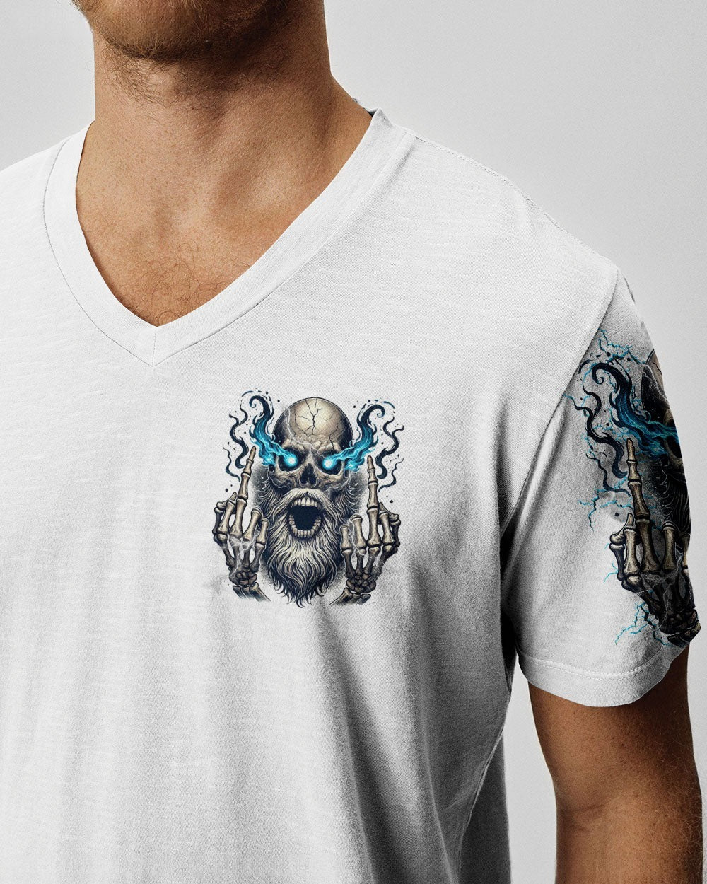 BLISSCORNERS MY GIVE A F IS BROKEN OLD SKULL ALL OVER PRINT