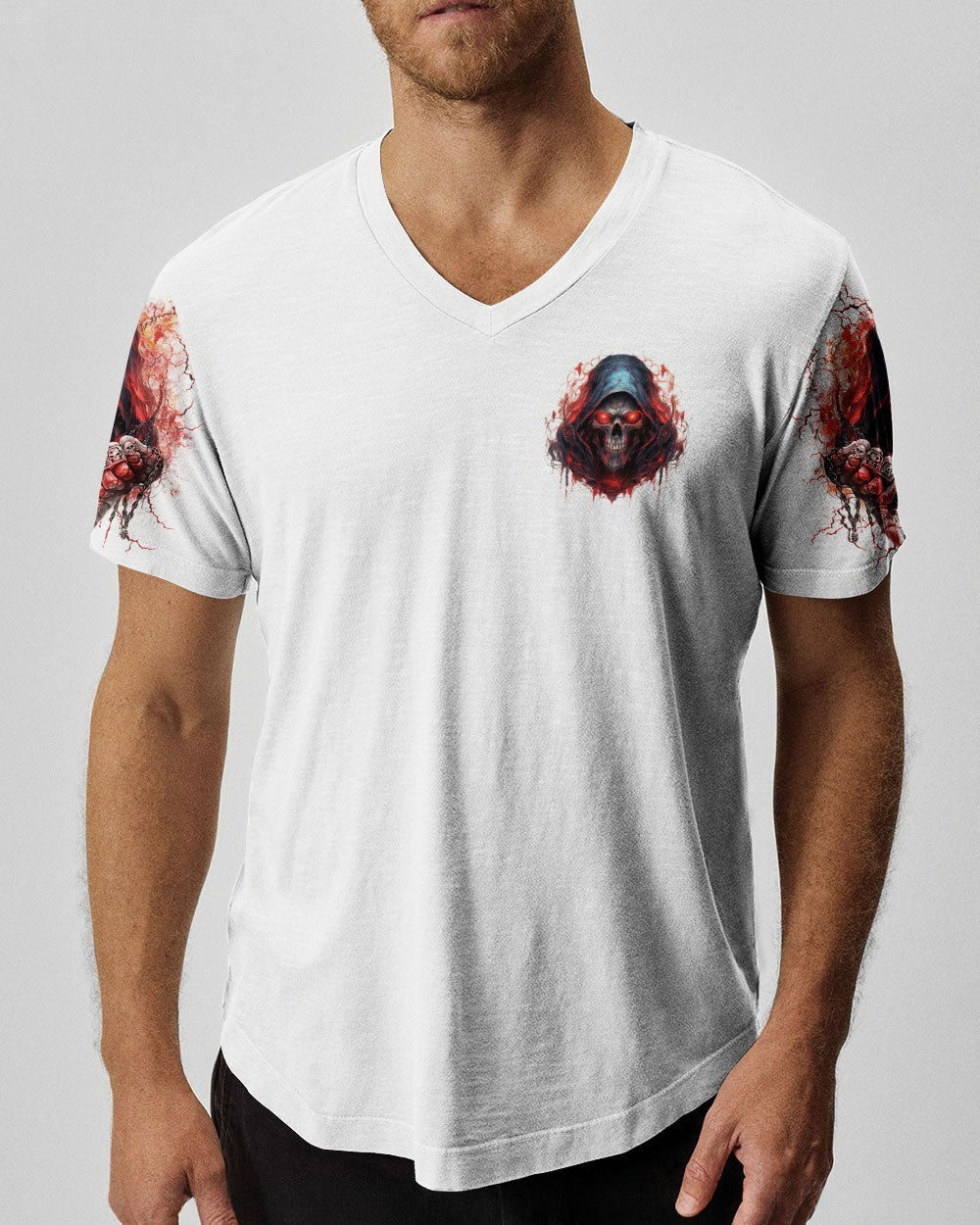 BLISSCORNERS I MAY NOT BE PERFECT SKULL REAPER ALL OVER PRINT