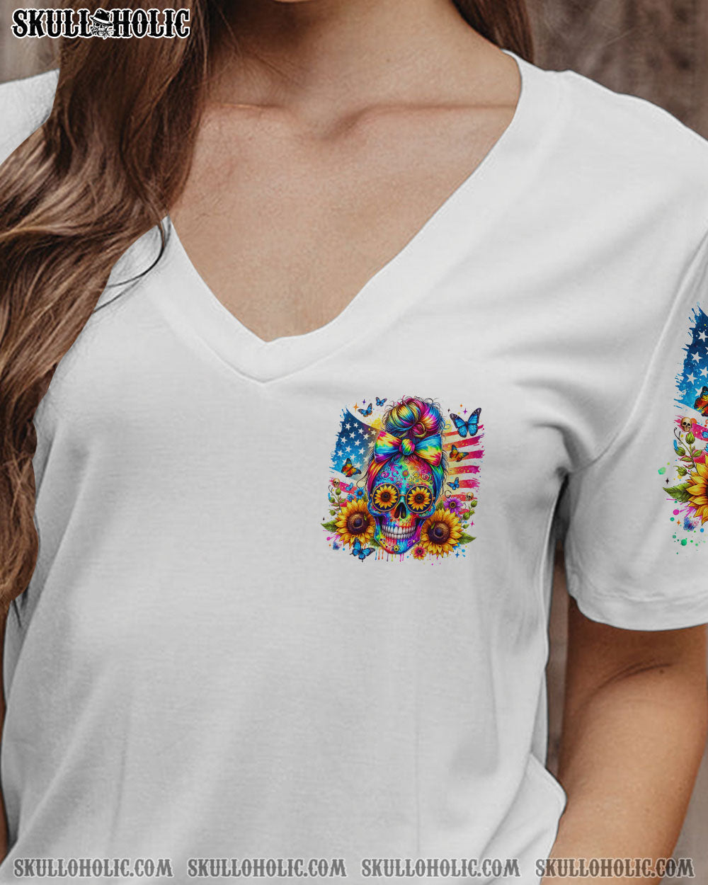 BLISSCORNERS I'M A B DON'T TRY ME FIRE MESSY BUN ALL OVER PRINT