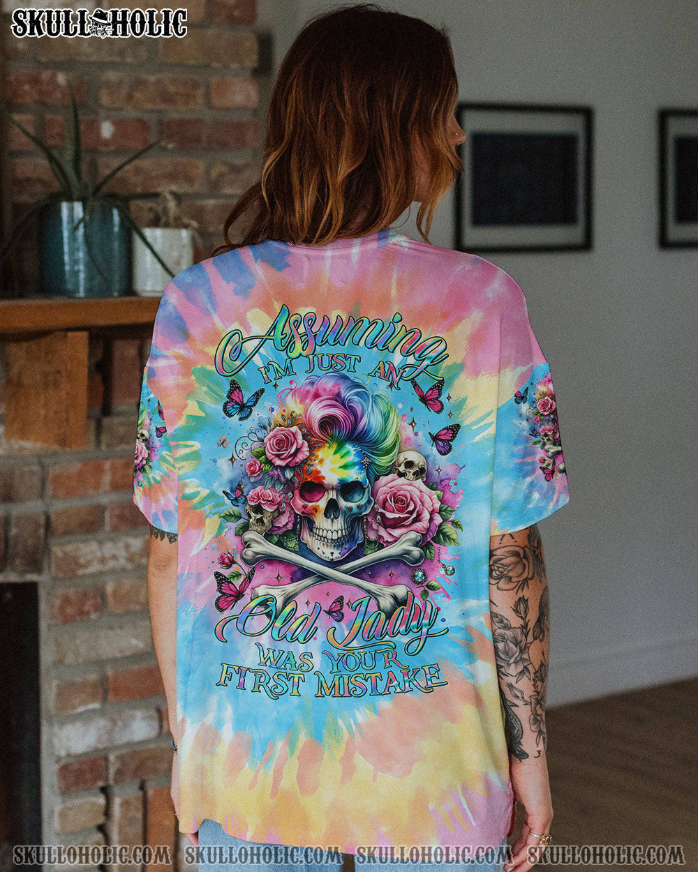BLISSCORNERS ASSUMING I'M JUST AN OLD LADY ALL OVER PRINT